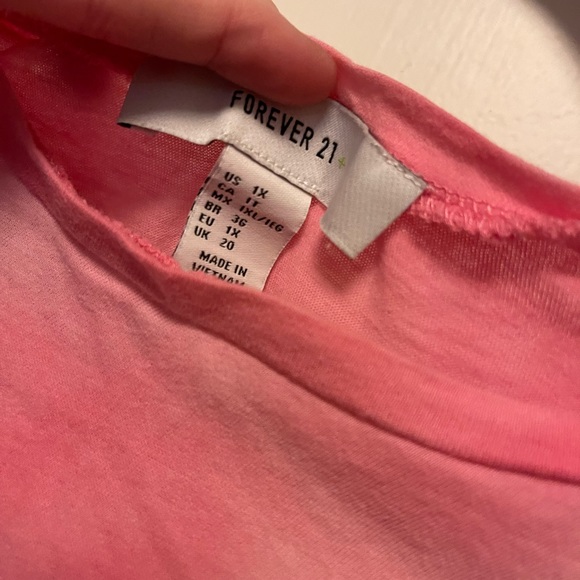 Forever21+ - Tie dye cropped tee - Picture 3 of 6